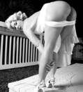Diamond James as hollywood legend, Marilyn Monroe